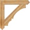 Ekena Millwork Balboa Arts & Crafts Rough Sawn Bracket, Western Red Cedar, 6"W x 42"D x 42"H BKT06X42X42BOA03RWR - alternate 2